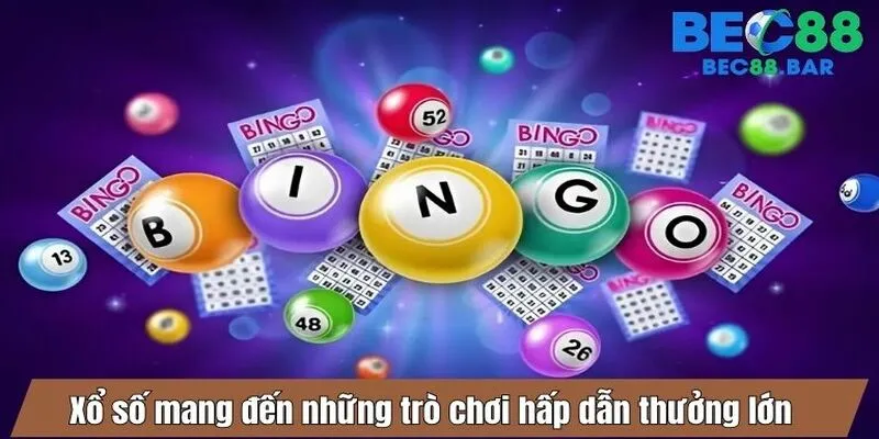 Xổ số mang đến những trò chơi hấp dẫn thưởng lớn